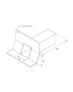 Scupper With Cant 4 x 5 x 12