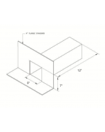 Scupper No Cant 5 x 7 x 12