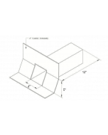 Scupper With Cant 4 x 5 x 12